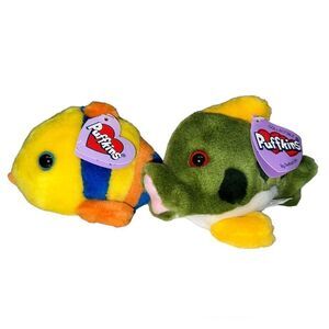 Swibco Puffkins Collection - fish animal stuffed animals
